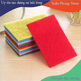Mua Combo 10 Miếng Bọt Biển Rửa Chén Nhiều Màu