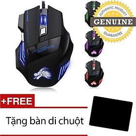 Mua Chuột game X3 tặng bàn di chuột