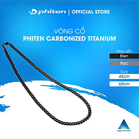 Dây chuyền Phiten carbonized titanium TC00/TC660045