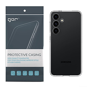 Ốp Lưng TPU trong suốt GOR Crystal Clear cho Samsung Galaxy S25 / Galaxy S25 Plus / Galaxy S25 Ultra_ Hàng Chính Hãng