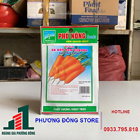 Combo 5-10 gói hạt giống Cà rốt Shin Kuroda năng suất cao, sinh trưởng mạnh - gói 2g