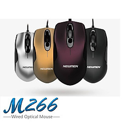 Mua Chuột Quang Có Dây Dùng Cho Game Văn Phòng Newmen M266 - Hàng chính hãng