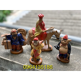 Mua Tượng thầy trò đường Tăng tây du kí gốm sứ Bát Tràng
