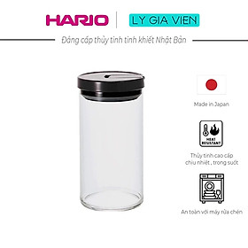Mua Bình Thủy Tinh Hình Ống Giữ Hạt Cà Phê Hario Glass Canister L