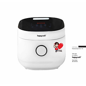 Nồi cơm điện tử Happy Cook 1.2L HDC-WNB120W - Hàng Chính Hãng