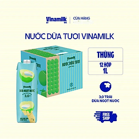 COMBO 6 CHAI NƯỚC DỪA TƯƠI COCOFRESH - 1L