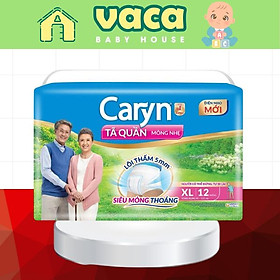 TÃ QUẦN NGƯỜI GIÀ CARYN SIZE XL12 MIẾNG