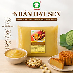 NGUYÊN LIỆU LÀM BÁNH TRUNG THU - NHÂN HẠT SEN 1 KG - THÀNH LONG - VIỆT NAM