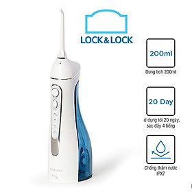 Máy Tăm Nước Không Dây Lock&Lock Cordless Oral Irrigator ENR156BLU 