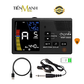 Mua  Pin Sạc  Đo Nhiệt Độ Ẩm Kế  Máy Lên Dây Đập Nhịp Điện Tử Cherub Metro Tuner WMT-565C - Cho Mọi Nhạc Cụ Tuning WMT565C Hàng Chính Hãng - Kèm Móng Gẩy DreamMaker