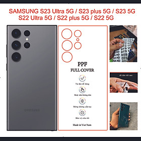 Mua Miếng Dán dẻo PPF mặt lưng trong suốt dành cho SAMSUNG S23 Ultra 5G / S23 plus 5G / S23 5G / S22