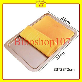 Mua Khay chống dính hình chữ nhật dùng nướng bánh 33x23x2cm