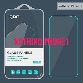 Bộ 2 Kính cường lực GOR cho Nothing Phone 1 trong suốt 2.5D ( 2 miếng) Hàng nhập khẩu