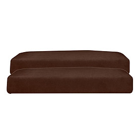 1 Pair Stretchy Sofa Seat Cushion Protector Couch Slipcovers Armchair Cover