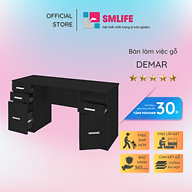 Mua Bàn máy tính gỗ công nghiệp cao cấp SMLIFE Demar