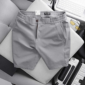 Quần short kaki lưng thun vải mềm thoải mái size tới 130kg