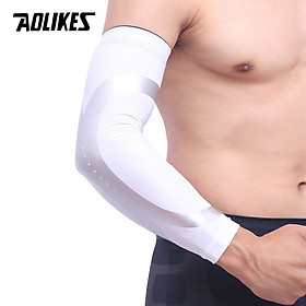 Ống tay chống nắng bảo vệ khuỷu tay thể thao AOLIKES A-7945 Sport protection elastic arm