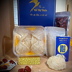 YẾN VỤN VỪA ĐẮP TỔ HỘP 50GR - YẾN SÀO ĐỖ THỊ TOÁN - ĐẮP TỔ SIÊU ĐẸP XƯỞNG GIỎI - YẾN SÀO TỐT CHO HỆ TIÊU HÓA - TĂNG CƯỜNG SỨC ĐỀ KHÁNG