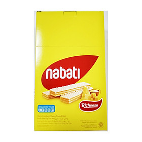 Bánh Xốp Phô Mai Richeese Nabati Cheese Wafer 150g (20x7,5g)