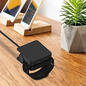 3.3ft Black USB Charging Cable Cord Clip Power Charger Cradle Holder Bracket for Amazon Watch Accessories