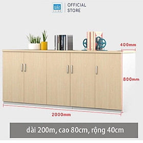 Mua Tủ Để Tài Liệu Hồ Sơ Văn Phòng Làm Việc SIB Decor  Dạng Tủ Thấp Có Khóa Đa Dạng Kích Thước