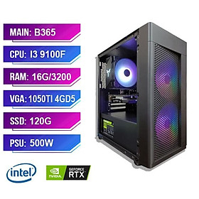 Mua Thùng PC Gaming Xigmatek LTG B365/I3-9100F/16GB/120GB/GTX1050Ti/500W - Hàng chính hãng