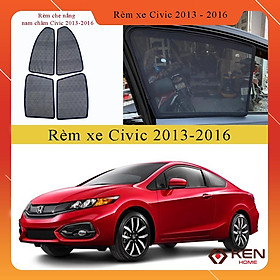 [Nhập RS0822 giảm 30k cho đơn 99k][CIVIC 2013 - 2016 ] Rèm che nắng ô tô nam chuẩn form 4 miếng loại 1 giá sỉ