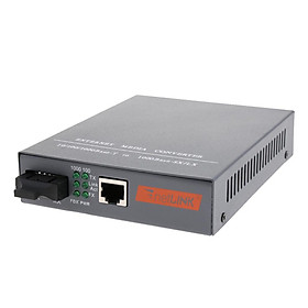 Gigabit Ethernet Media Converter Single-mode Dual SC Fiber Optic Transceiver