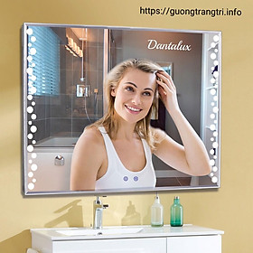 Mua GƯƠNG PHÒNG TẮM  bàn trang điểm LED CẢM ỨNG  CÓ SẤY DP338A 60x80cm