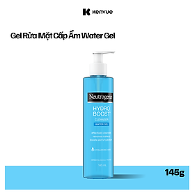 Gel Rửa Mặt Dịu Nhẹ Làm Sạch Sâu Neutrogena Hydro Boost Cleanser Water Gel - Dung tích 145ml