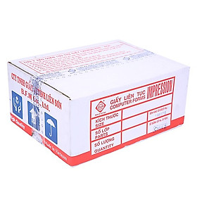 Nơi bán Giấy Vi Tính Liên Sơn 5 Liên (210 x 279 mm) - Giá Từ -1đ