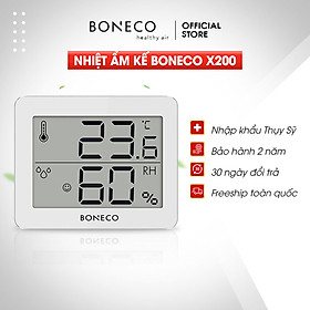 Nhiệt ẩm kế BONECO X200 (Nhập khẩu Thụy Sĩ)