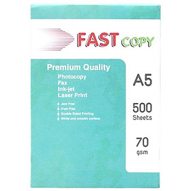 Giấy Photo Fastcopy A5 70gsm - Hải Tiến (500 Tờ)