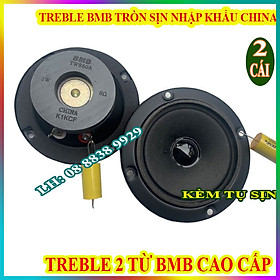 Hình ảnh CẶP LOA TREBLE 2 TỪ BMB SỊN HÀNG CHÍNH HÃNG 10 CM CAO CẤP KÈM TỤ SỊN - GIÁ 2 LOA