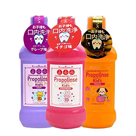 Nước súc miệng trẻ em chống viêm lợi và sâu răng Propolinse Kids Nhật Bản 285ml