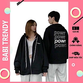 Áo hoodie nam nữ áo khoác POWR unisex nỉ phong cách hàn quốc Form chuẩn – ST31 – babitrendy