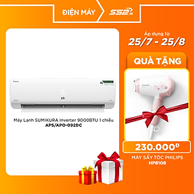 Mua Điều hòa Sumikura inverter APS/APO-092DC 9000BTU 1 chiều - Hàng chính hãng- Giao toàn quốc