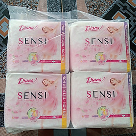 Gói Lớn 20 Miếng | 1 Gói Diana Sensi Khô Thoáng Cho Da 20 Miếng- Diana Sensi Siêu Mỏng Cánh 20 Miếng- Date luôn mới
