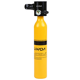 Bình Dưỡng Khí Oxy Kèm Ống Thở Có Áp Kế Lixada (0.5L)