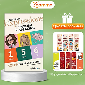 Hình ảnh EXPRESSIONS FOR ENGLISH SPEAKING 100+ chủ đề về đời sống – Siwon Lee – Tô Hà Thanh Phương dịch - Gamma (Alpha Books) -Nhà Xuất Bản Dân Trí