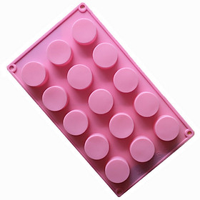 Mua Khuôn Silicon vĩ 15 hình trụ tròn