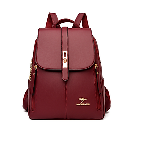 Ba lô nữ công sở thời trang cao cấp phong cách mới - Đỏ