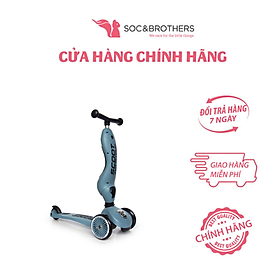 Xe scooter trẻ em Scoot and Ride Highwaykick 1 màu Steel