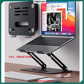 Giá đỡ để laptop điều chỉnh P43 stand  máy tính xách tay hợp bằng kim nhôm có thể tháo rời