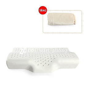 Mua Gối cao su thiên nhiên hàm lượng cao 91% hỗ trợ đau vai gáy  đốt sống cổ LDH-04