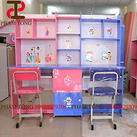 Mua Bàn học đôi dành cho 2 bé   Hàng cao cấp   Miễn phí giao hàng