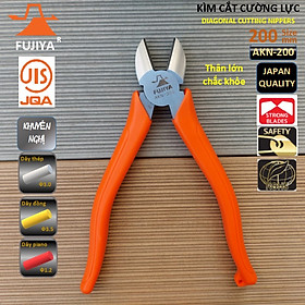 Mua Kìm cắt dây cường lực 8 inch / 200mm Fujiya AKN-200 Công nghệ Nhật Bản- Kềm cắt dây thép dây đồng dây piano