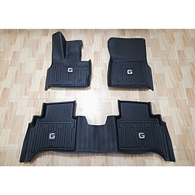 Thảm lót sàn dành cho xe ô tô Mercedes G Nhãn hiệu Macsim 3W chất liệu nhựa TPE đúc khuôn cao cấp - màu đen