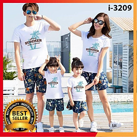 I3209 Áo Phông Gia Đình Cotton 4 Chiều, Giá Rẻ