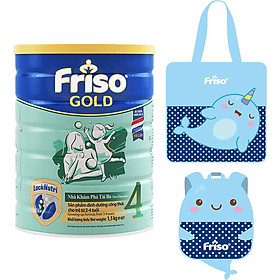 Sữa Bột Friso Gold 4 Cho Trẻ Từ 2-4 Tuổi 1.5kg + Tặng Bộ 02 Túi Cho Mẹ & Bé (Giao ngẫu nhiên)